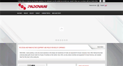 Desktop Screenshot of padovani.net